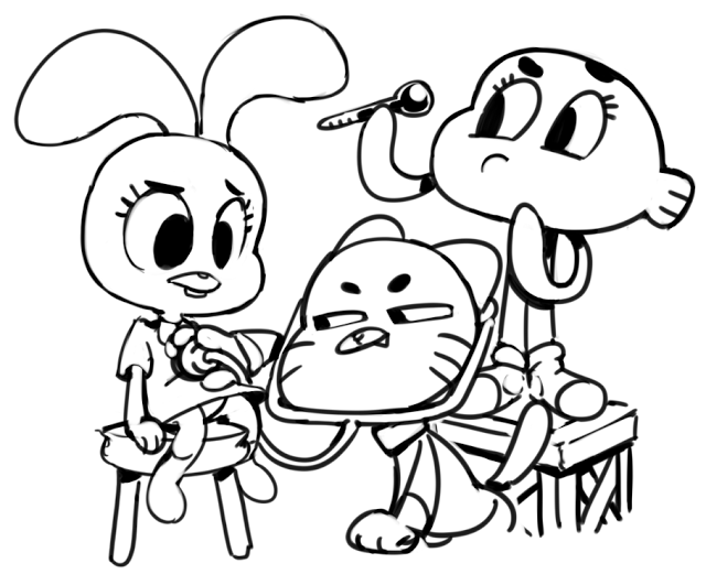 640x531 Coloring Pages The Amazing World Gumball The Amazing World