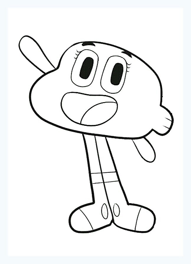 647x894 Amazing World Of Gumball!! Print Me, Then Color Me