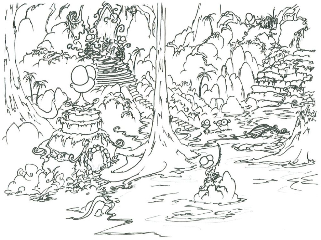 1024x767 Smart Inspiration Amazon Rainforest Coloring Pages Animals