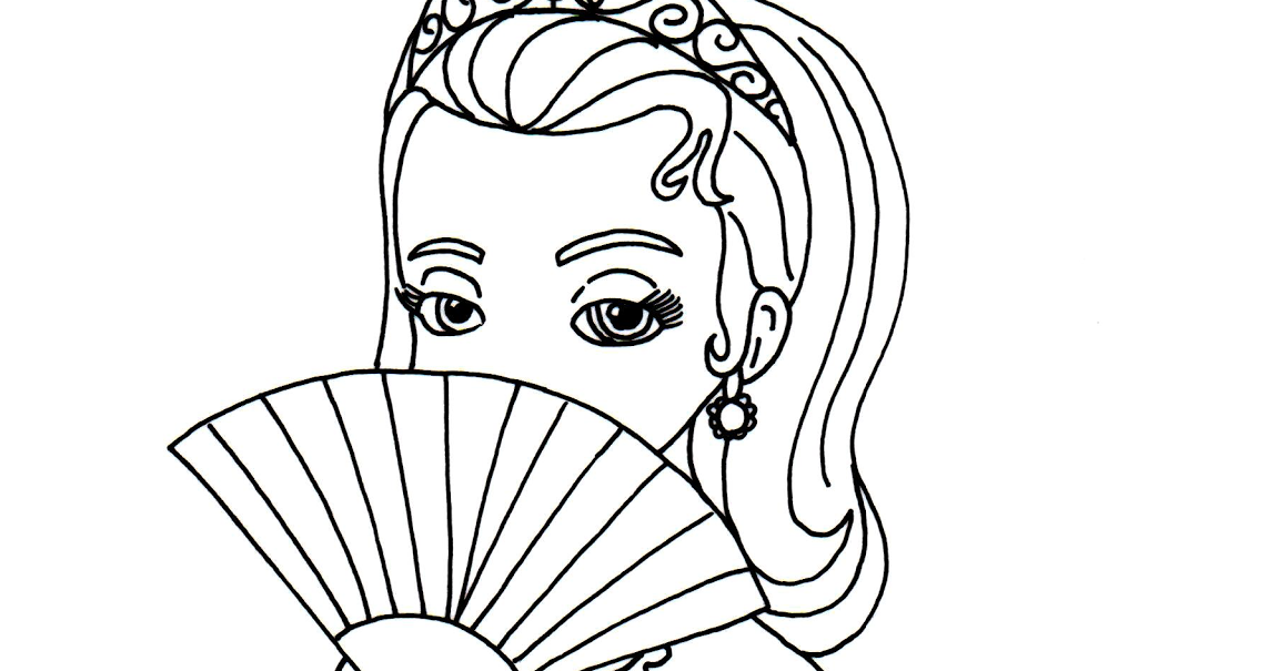 1152x605 Sofia The First Coloring Pages Princess Amber Sofia The First