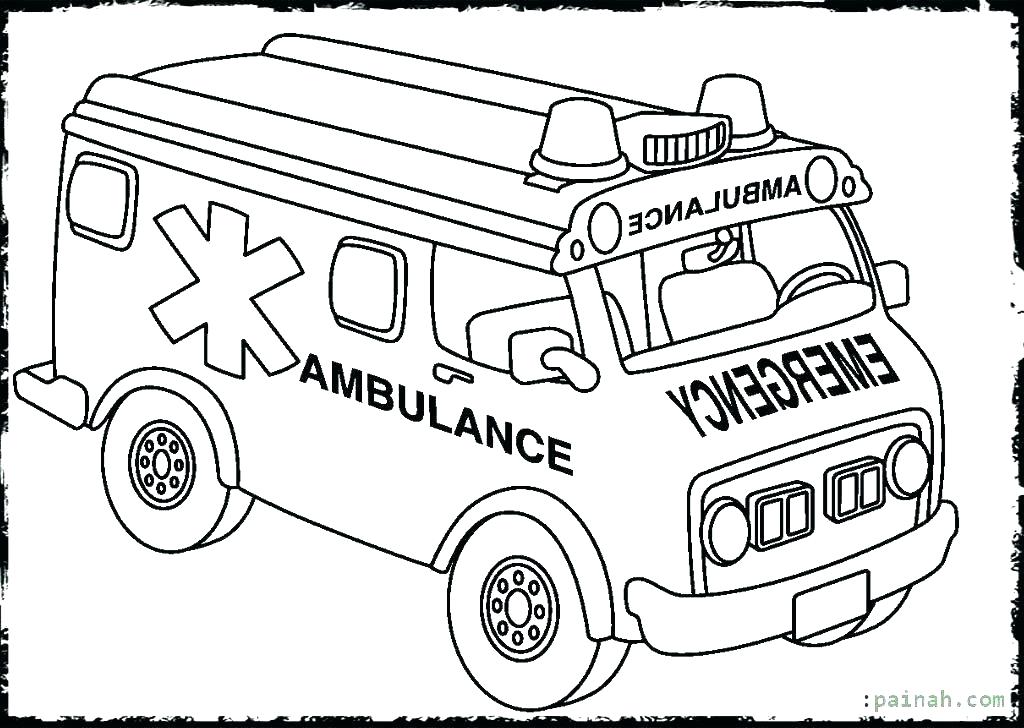 1024x728 Jeep Coloring Pages Ambulance Coloring Pages Emergency Ambulance