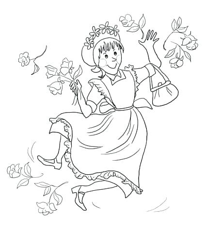 423x480 Amelia Earhart Coloring Page