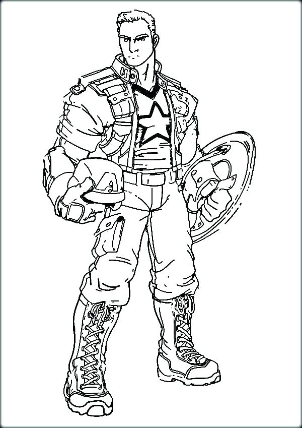 600x849 Coloring Pictures Of Captain America Coloring Pages Captain