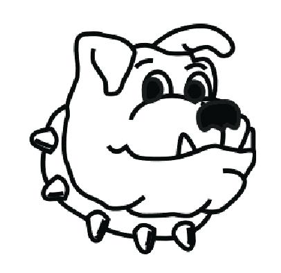 406x394 Bulldog Coloring Page American Bulldog Coloring Pages