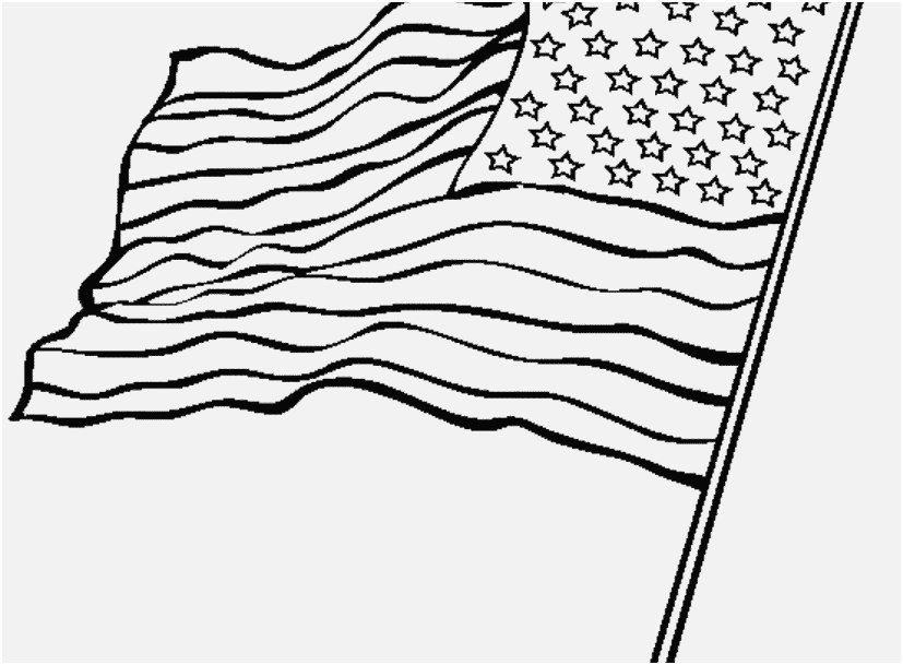 827x609 Flag Coloring Pages View American Flag Coloring Page For The Love