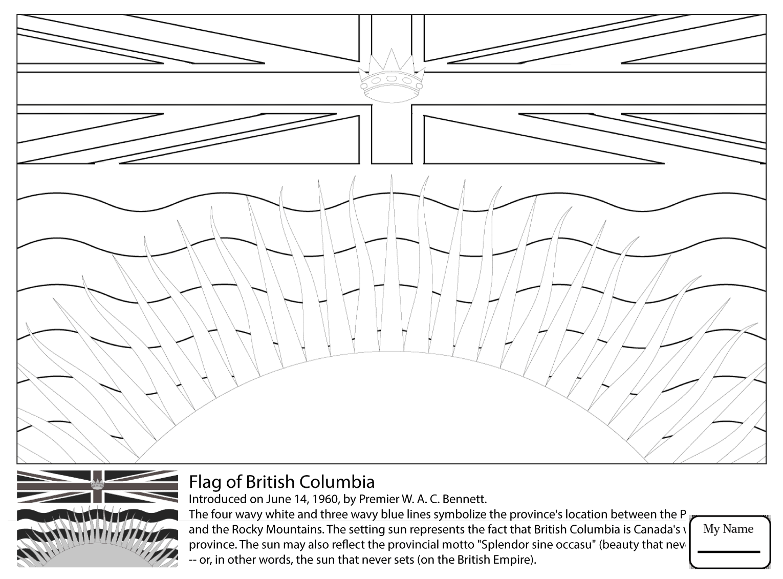 1530x1131 Surging Prince Edward Island Flag Coloring Pag