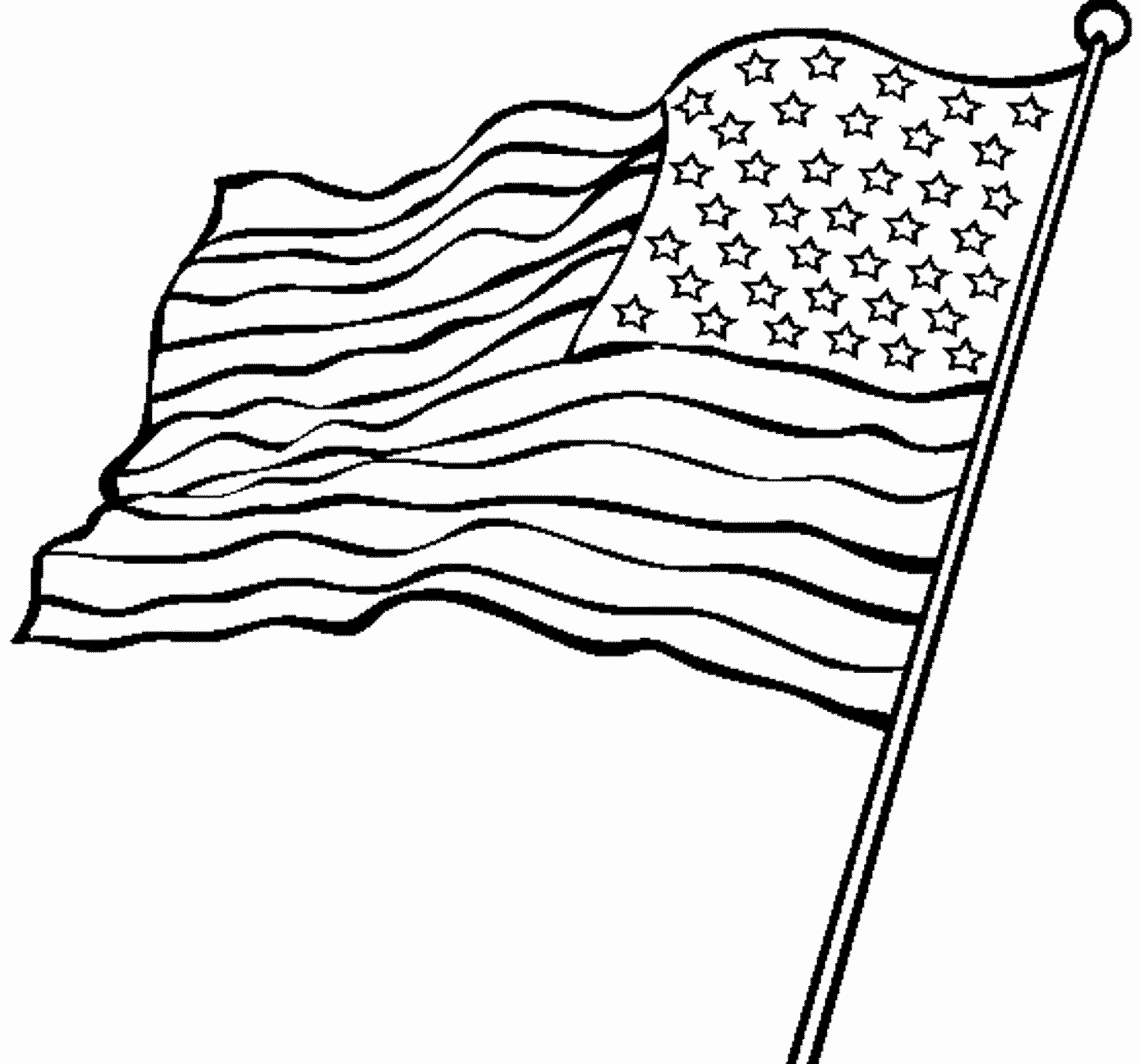 2000x1866 American Flag Coloring Page Preschool Gallery Native American