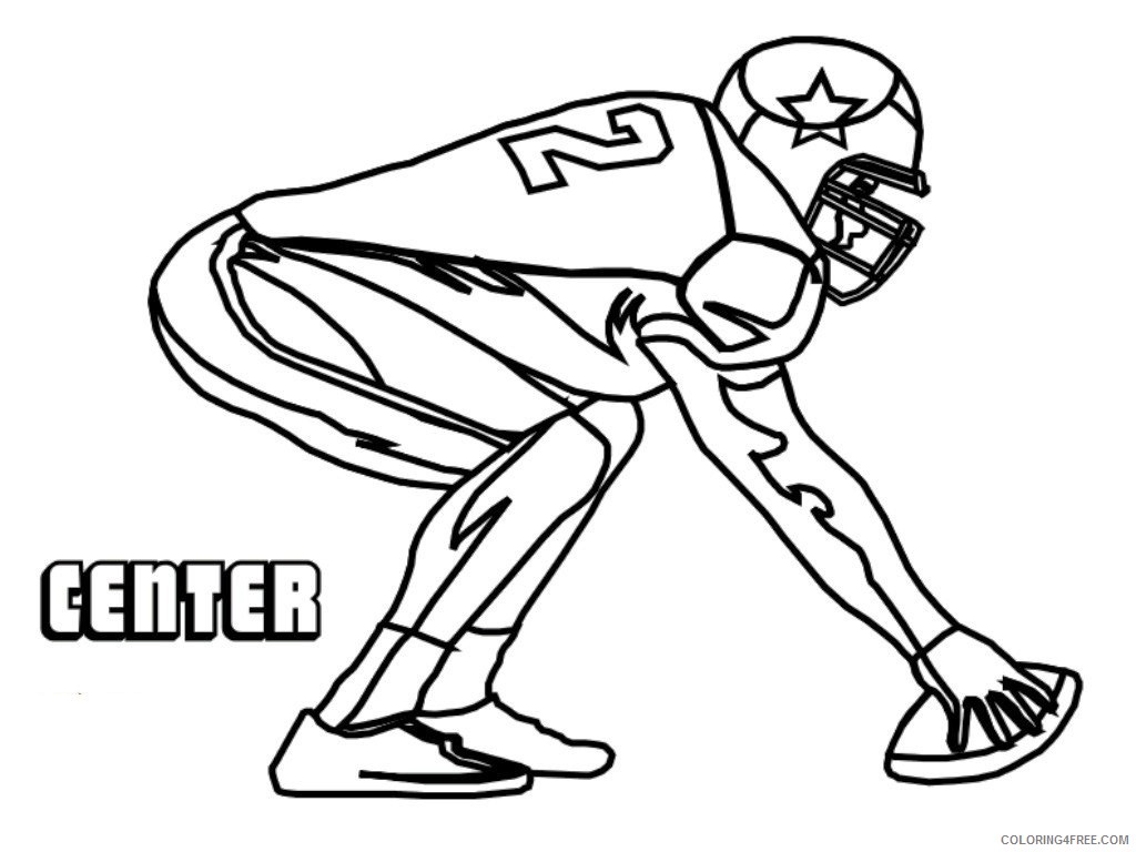 1024x768 Ball Of American Football Coloring Pages