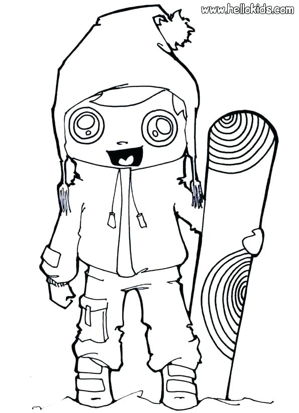 595x822 Coloring Pages American Girl Girls Coloring Page Winter Game