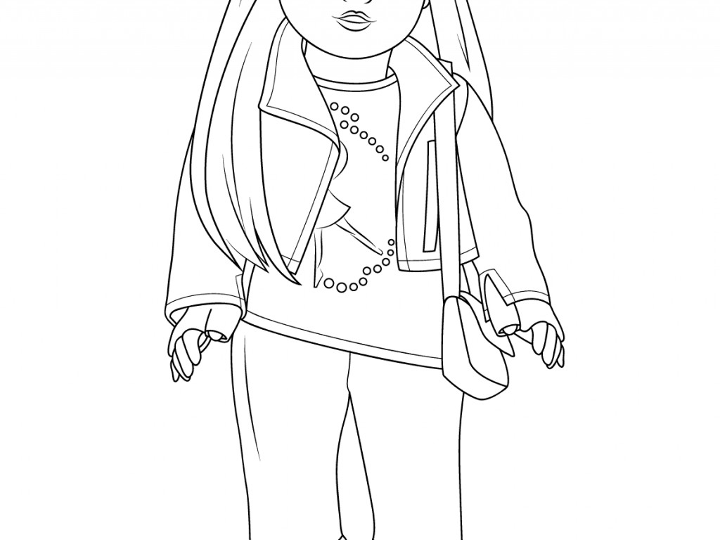 1024x768 Free American Girl Coloring Pages To Print Printable Ribsvigyapan