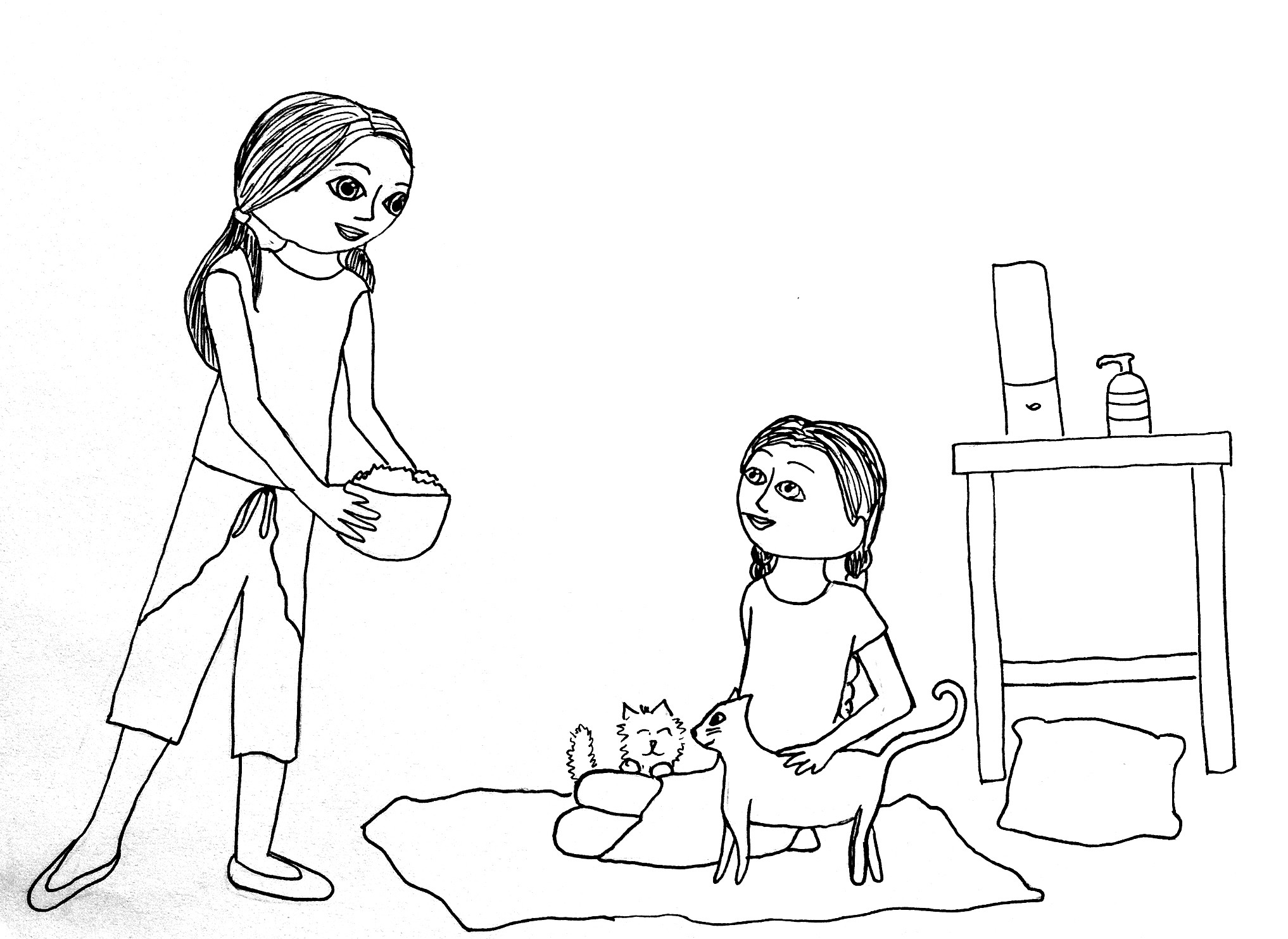 2034x1482 Best American Girl Doll Coloring Pages Grace Best