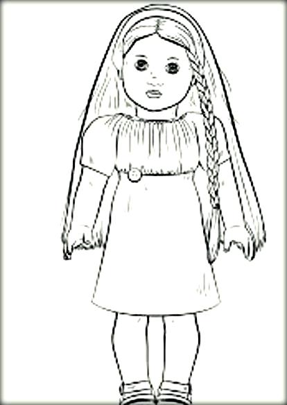 414x584 Coloring Pages American Girl Gallery Of Charming Girl Coloring