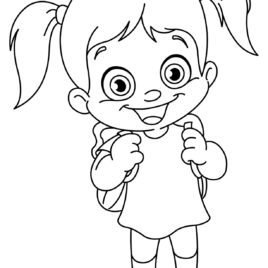 268x268 American Girl Isabelle Doll Coloring Page Free Printable Coloring