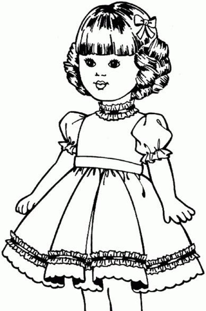 718x1081 American Girl Doll Coloring Pages For Girls Fitfru Style