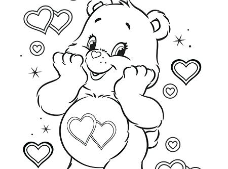 450x334 Ag Coloring Pages Celebrating Care Bears Activity American Girl