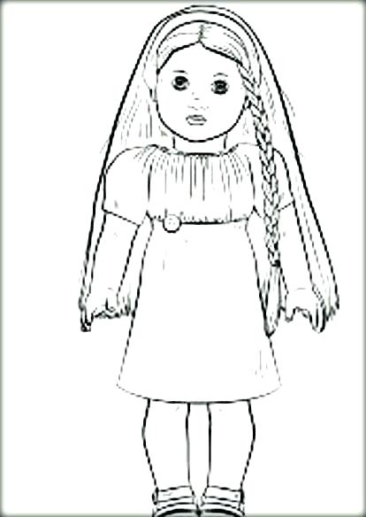 414x584 Coloring Pages American Girl Girl Coloring Pages Inspiring Girl