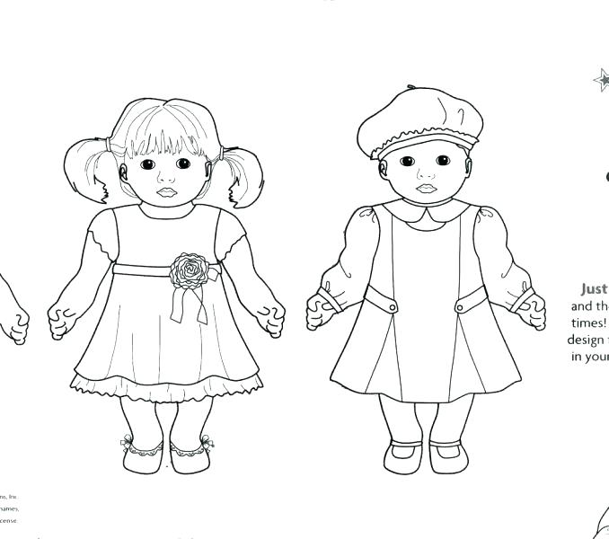 678x600 Coloring Pages Of American Girl Dolls Coloring Pages Girl Dolls