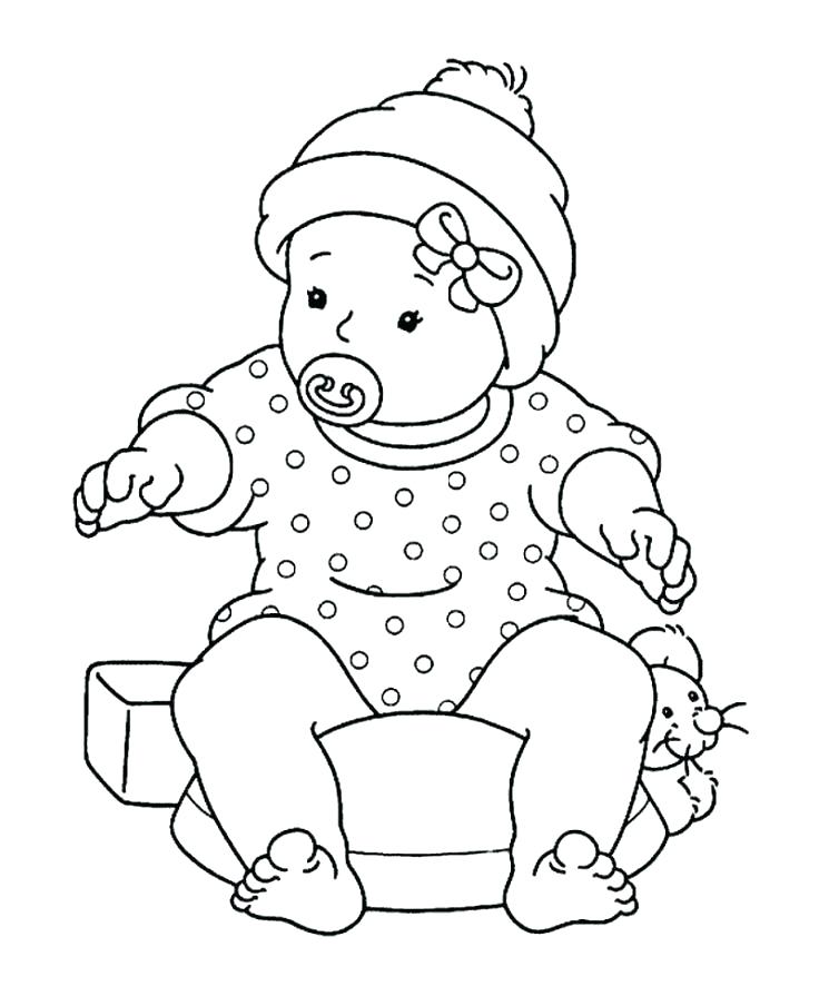 736x895 American Girl Doll Coloring Pages Doll Coloring Pages Baby Doll