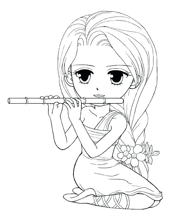 576x720 Girl Color Pages Girl Doll Coloring Pages Coloring Pages Of Girl