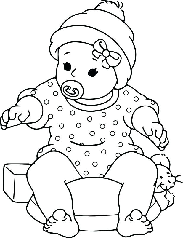618x803 American Girl Coloring Pages Printable Girl Coloring Pages Baby
