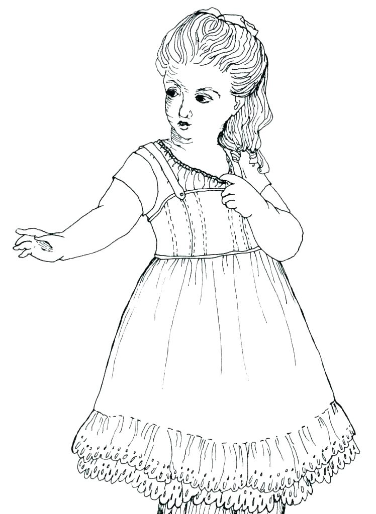 748x1024 Coloring Pages Of Girl Dolls Amazing Free Printable Girl Coloring