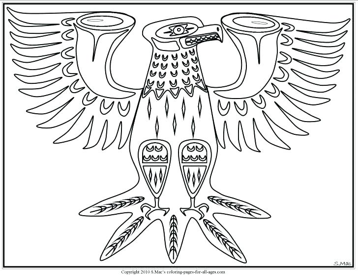 728x563 Free Native American Indian Coloring Pages
