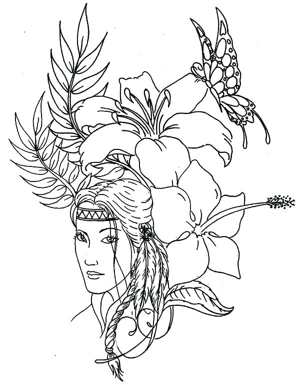 600x768 American Indian Coloring Pages Native Coloring Book Native