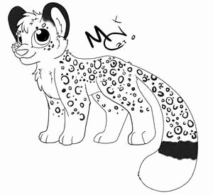 300x275 Leopard Coloring Pages Photograph Snow Leopard Coloring Pages Free