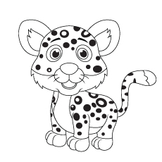 230x230 Top Free Printable Leopard Coloring Pages Online