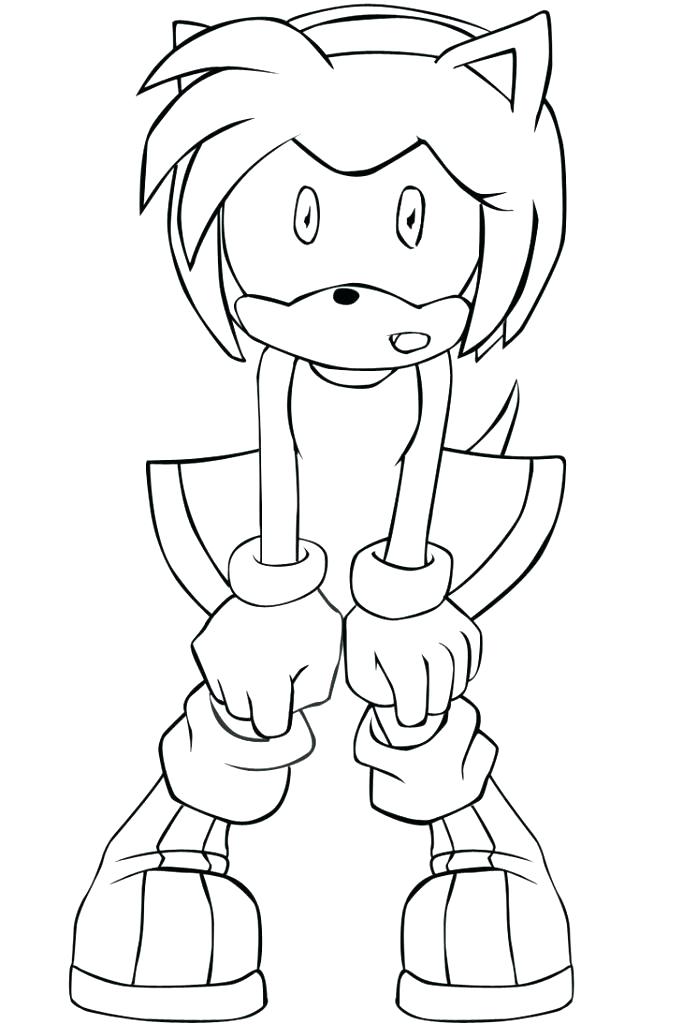 683x1024 Sonic Amy Coloring Pages Coloring Pages Sonic And Coloring Pages