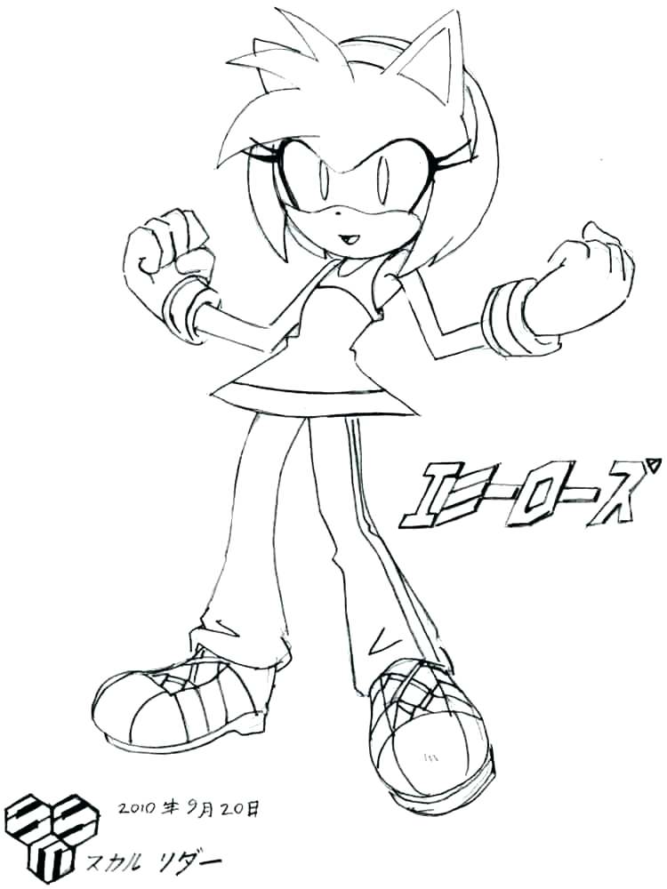 750x1000 Interesting Sonic Amy Coloring Pages Coloring Pages Coloring Pages