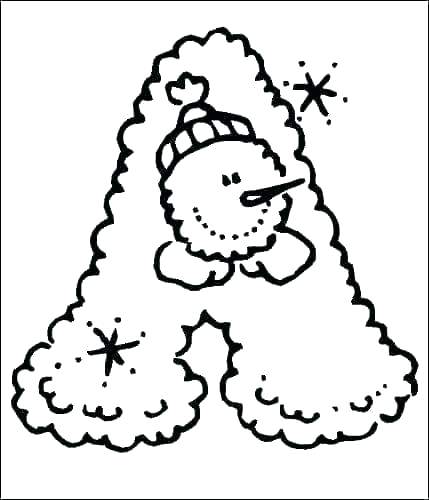 429x500 The Letter Coloring Page The Letter Coloring Page The Letter