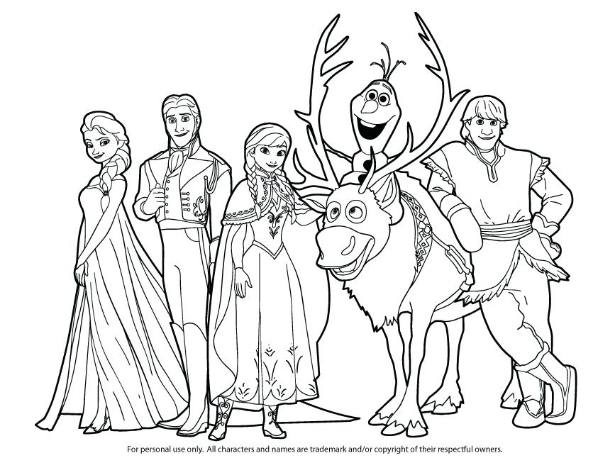 867x670 Anna And Elsa Coloring Pages Online Free Frozen Coloring Pages