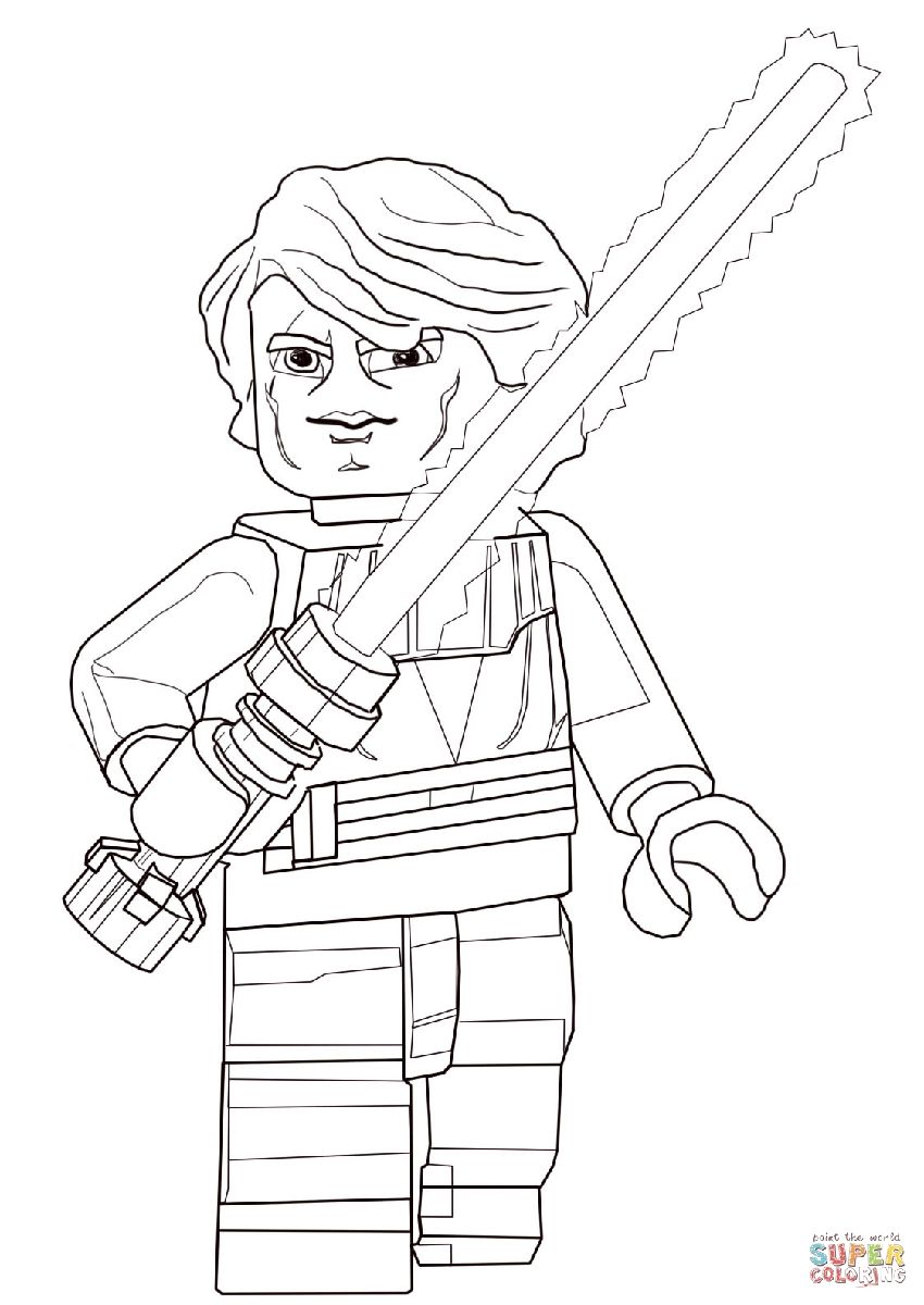 850x1200 Shocking Anakin Coloring Page Pict For Luke Skywalker Ideas