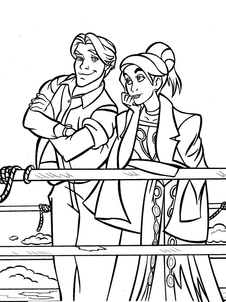 750x1002 Princess Anastasia Was Together With The Beloved Coloring Pages