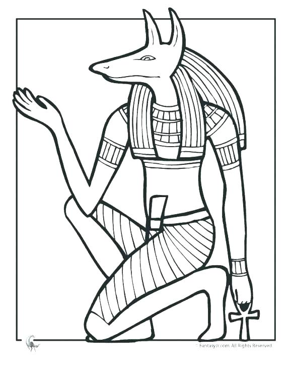 578x748 Terrific Ancient Egyptian Coloring Pages Ancient Coloring Pages
