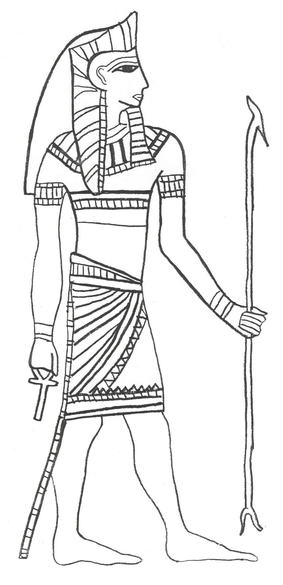 925x1914 Gods And Goddesses Of Ancient Egypt Coloring Pages Tearing