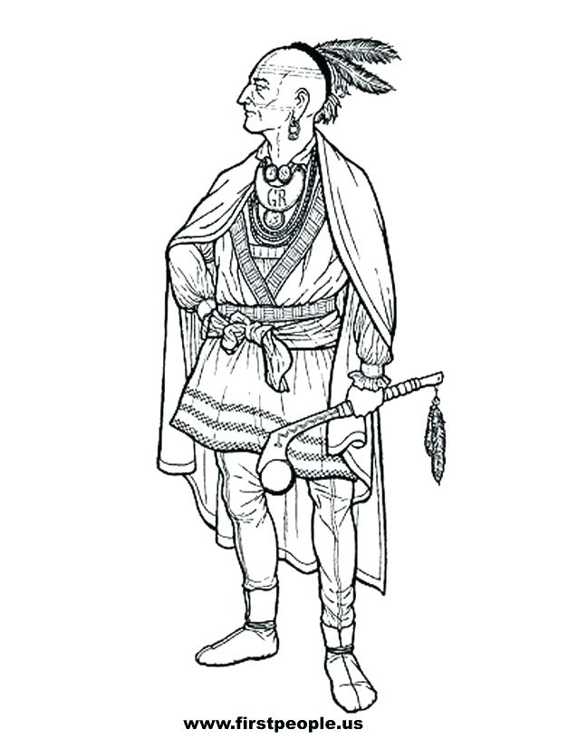 638x826 India Coloring Page