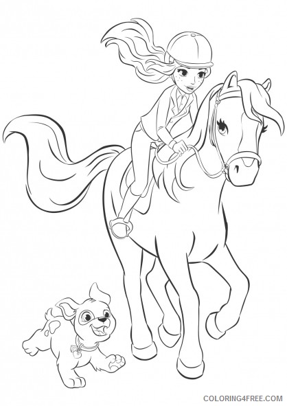 418x591 Lego Friends Coloring Pages Andrea