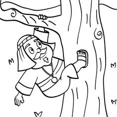 236x236 Bible Coloring Pages Zacchaeus Best Of Andrea Garrido