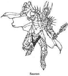 236x261 The Lord The Rings Character Gollum Coloring Page The Lord