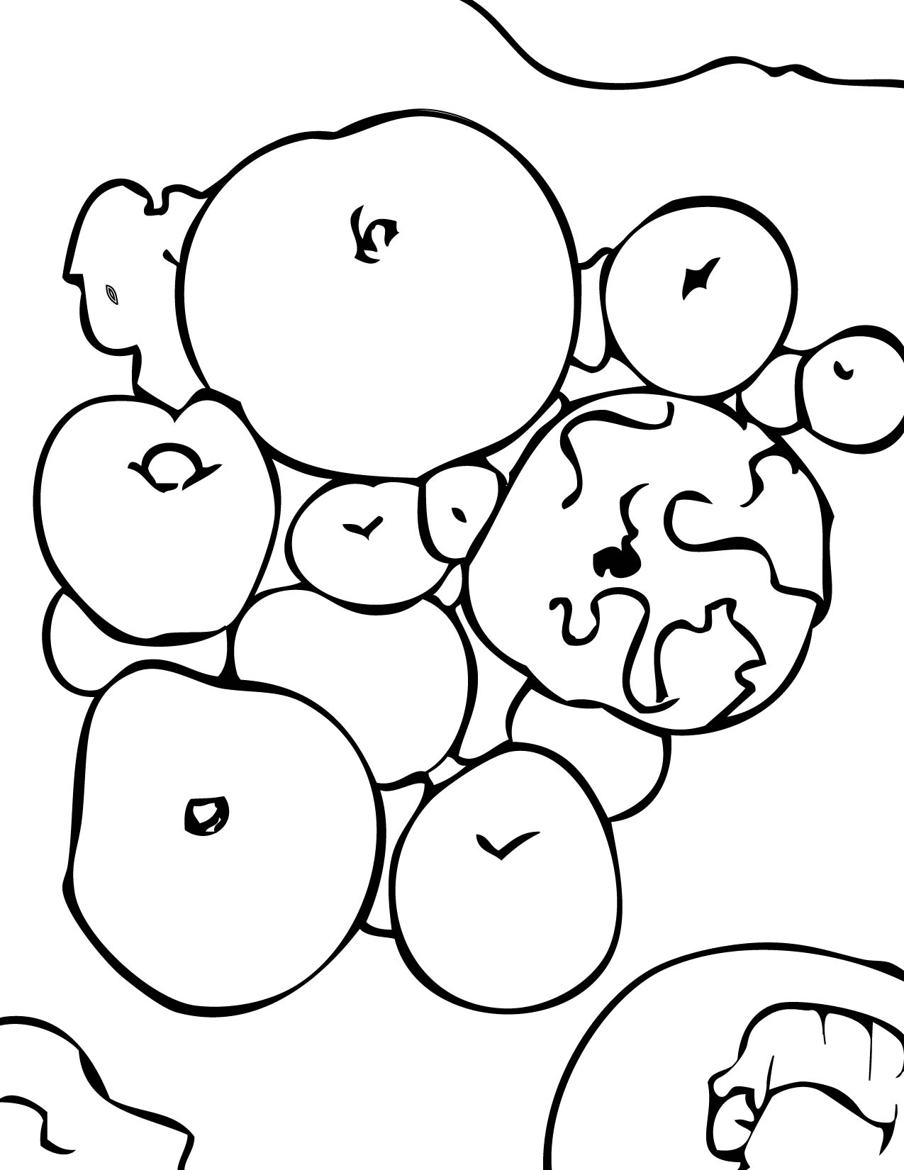 1275x1650 Apple Anemone Coloring Page