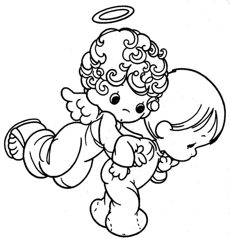 Angel Baby Coloring Pages
