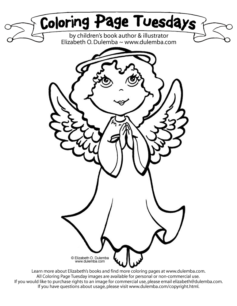 773x1000 Coloring Page Tuesday