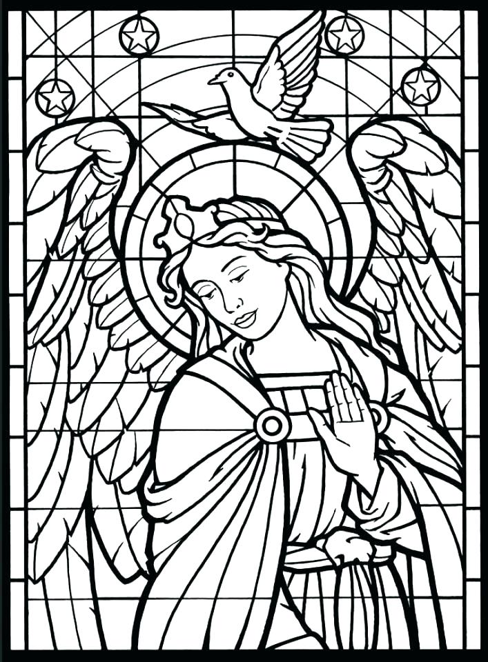 707x960 Angel Coloring Pages For Preschool Angels Coloring Pages Angels