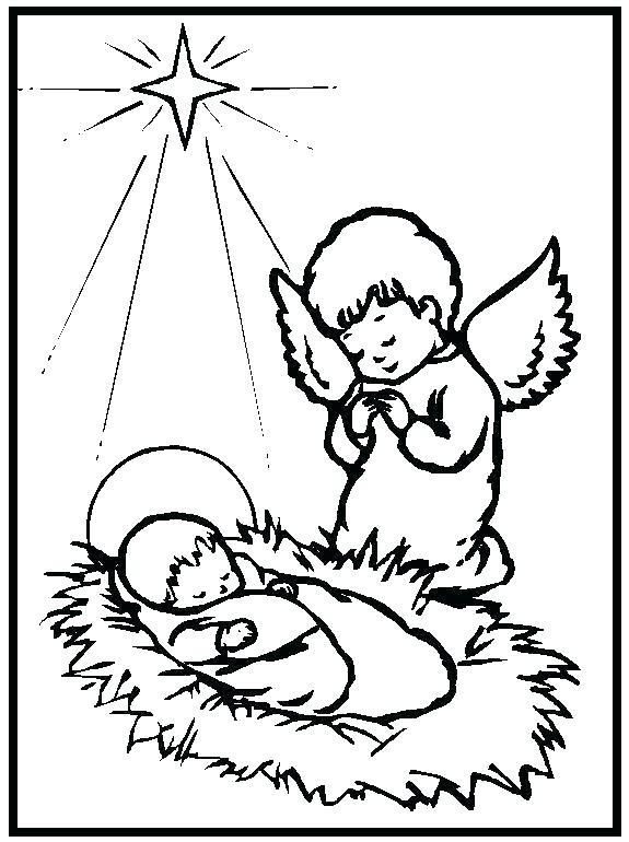 575x770 Angel Coloring Pages For Preschool Free Coloring Pages Preschool