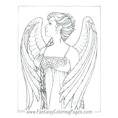 400x400 Guardian Angel Coloring Pictures Angel Coloring Pages Printable