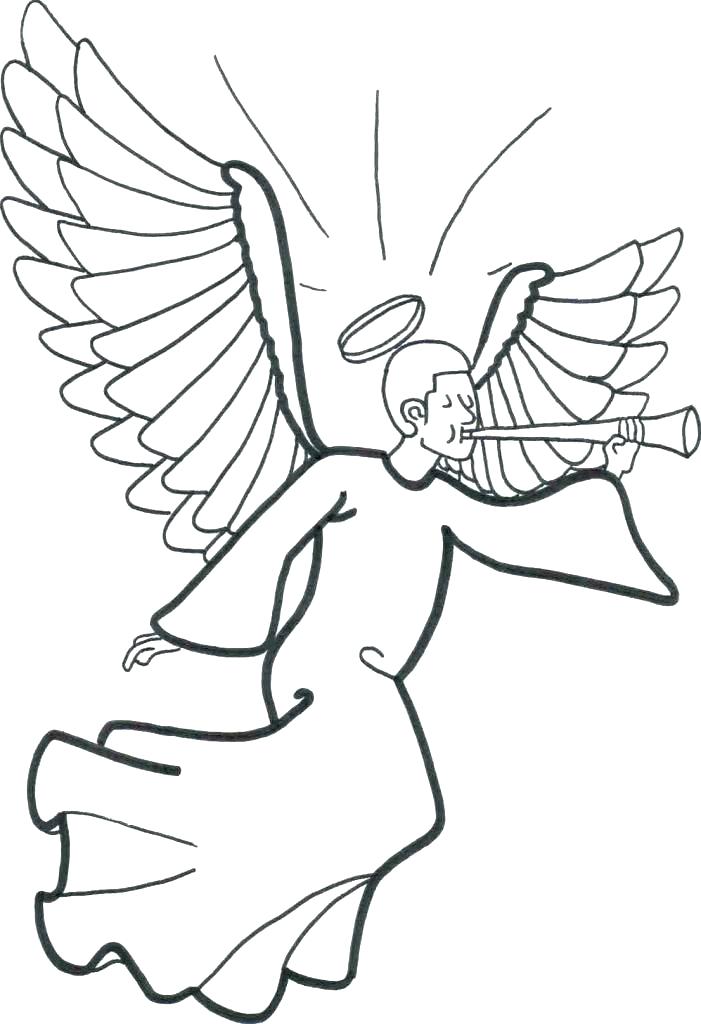 701x1024 Printable Angel Coloring Pages Angel Coloring Page Angel Coloring