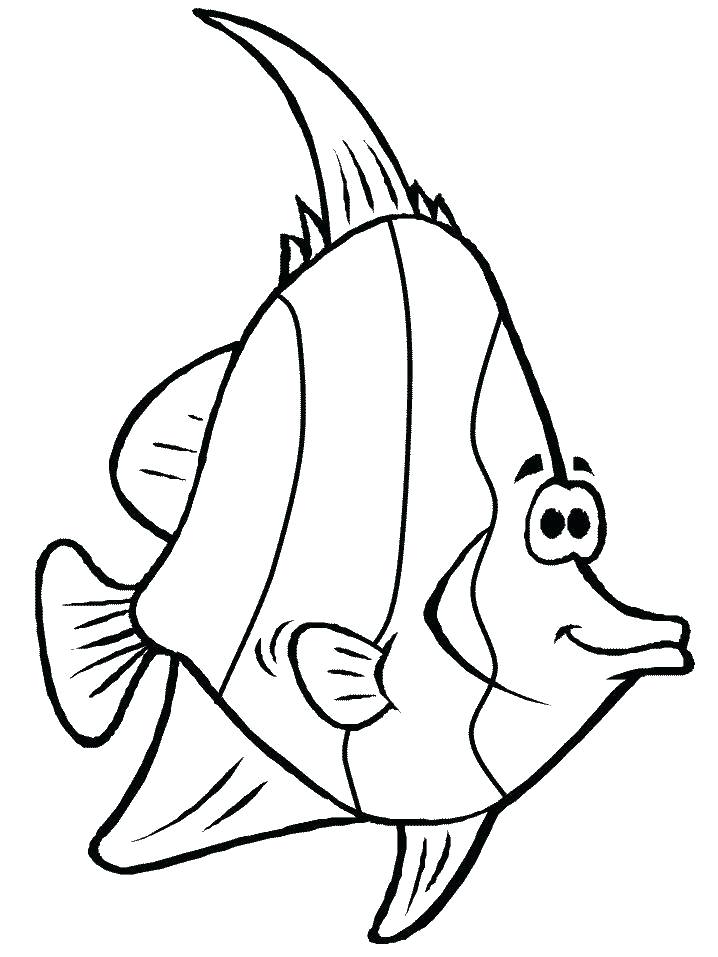 718x957 Colorear Angel Fish Luxury Design Fishing Coloring Pages Printable