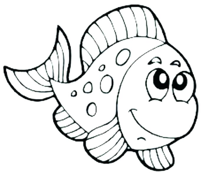 681x600 Fish Coloring Book Goldfish Coloring Page Fish Bowl Coloring Pages